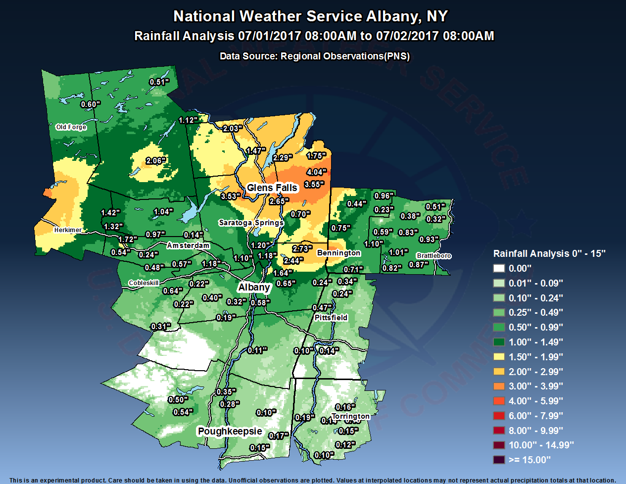 Flooding and Severe Thunderstorms July 1